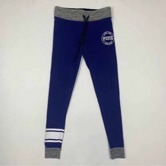 PINK Victoria's Secret Purple Yoga Drawstring Pants - Picture 1 of 5